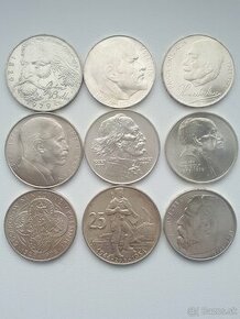 Československe strieborne mince