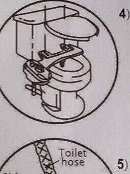 Bidet pod sedatko - 1