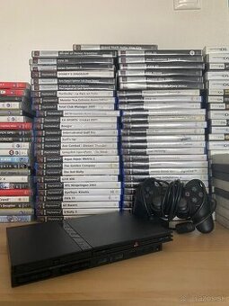 Playstation 2 Slim + Hry