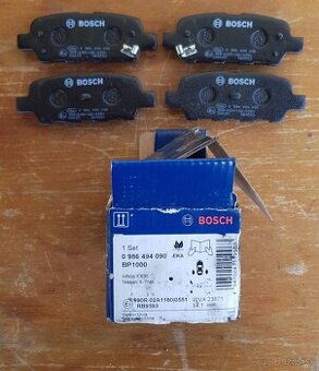 Nové brzdové platničky BOSCH BP1000