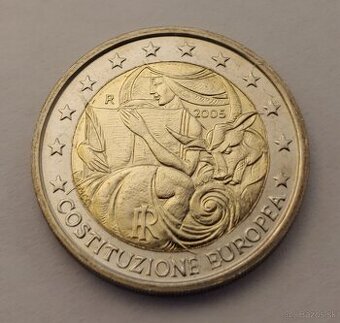 Predám UNC pamätné 2€ euromince - neboli v obehu.