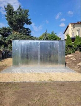 Plechová garáž 4x5m