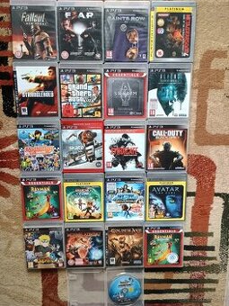 Predám hry na PS3 - 21 ks, 15 eur za kus - PlayStation 3