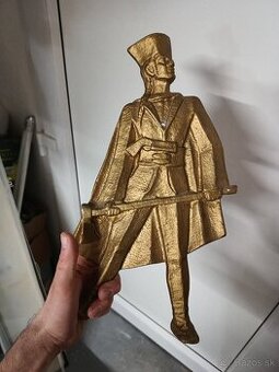 hliníkový reliéf obraz Jánošík