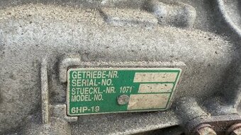 bmw 6hp19 automatická převodovka
