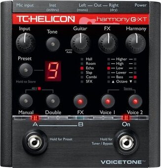 PredamTC Helicon VoiceTone HARMONY G XT Vokálny proc.

