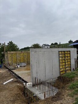 Realizujeme pohľadové oporné múry - monolitické konštrukcie