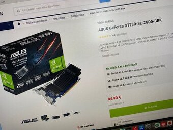 Grafická karta ASUS GeForce GT730