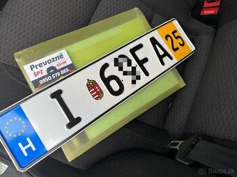 Prevozné značky EÚ - SK madarske
