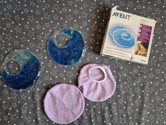 Termo / chladiace vložky na prsia, zn. Avent