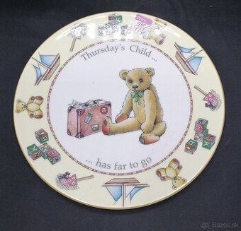 Royal Worchester, tanier, porcelán