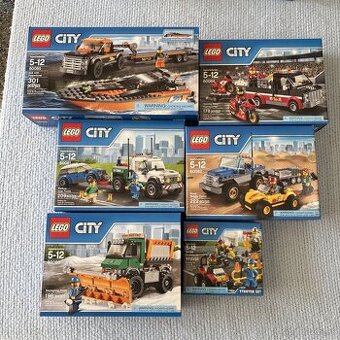 LEGO CITY 2015: 60081 60082 60083 60084 60085 60088
