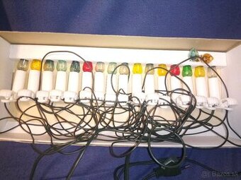 Retro vianocne osvetlenie zlatokov (heiland)