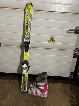 Detske lyze s lyziarkami - 1