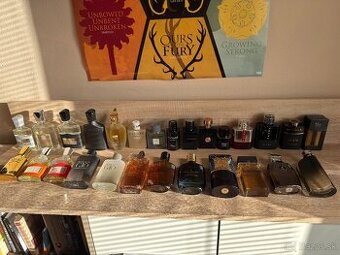 Rozpredaj pánskej parfemovej zbierky