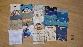 Tričko 116/chlapec/ krátky rukáv