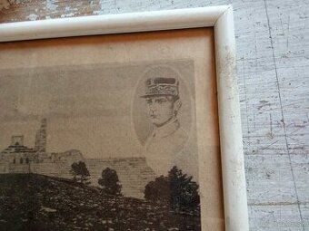 pamatny obraz gen. Stefanik na Bradle. 1934