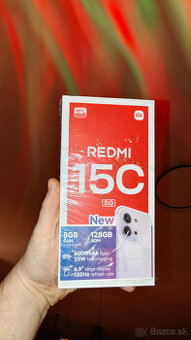 Xiaomi Redmi 15C 5G 8GB/128GB – nový, zabalený