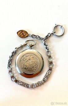 Doxa 65 puzdro na vreckové hodinky + šatlén