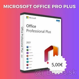 Originál licencie Microsoft Office 2016/2019/2021 PRO PLUS