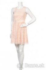 Krásne nové ružové spoločenské šaty Naf-Naf č.34