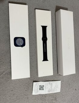 Predám Apple Watch 8 41mm Black Nové zabalené nepoužívané