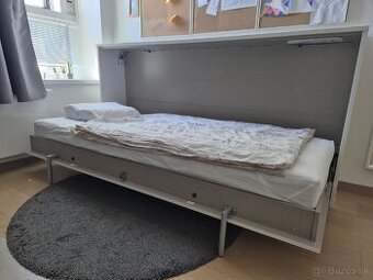 Sklápaciu posteľ 90x200 cm