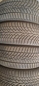 Predám 4ks slušné zimné 225/45r17-94V 2+2modely