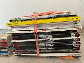 zbierka časopisov Playboy, Maxim, GQ