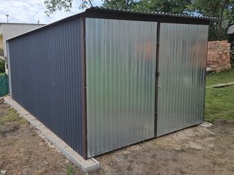 Plechová garáž 5x3m doprava montáž zdarma po celom Slovensku