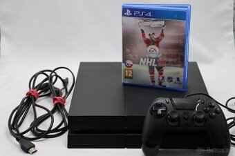 PlayStation 4 CUH‑1216A + NHL 16 + príslušenstvo