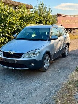 Rozpredam Škoda Fabia 2 Scout 1.6 TDi 2014 facelift . Kod m