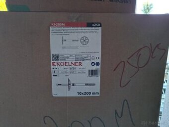 Fasádne kotvy KOELNER s kovovým hrotom 200 mm