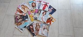 Časopisy Mix 2013-2023-EVITA, MADAM Eva, Zdravie...