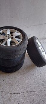 Alu disky 5x108 r16 + zimné pneu 225/55 R16