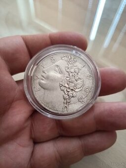 50Kčs 1968 strieborná minca