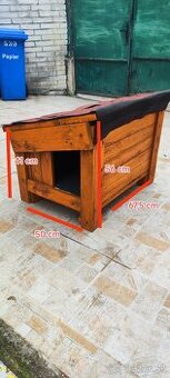 Zateplená búda pre psa/mačku