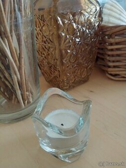 Svietniky z masivneho skla