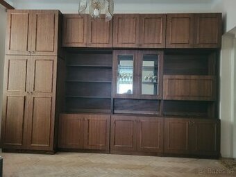 Retro obývacia stena