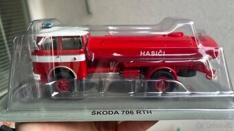ŠKODA 706 RTH hasiči prémiový model 1/43 DeaGostini