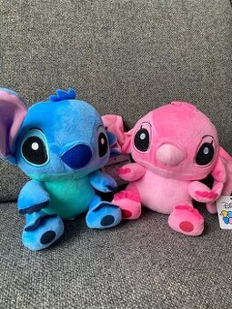 Nové plyšové hračka Angel a Stitch z rozpŕavky Lilo & Stitch