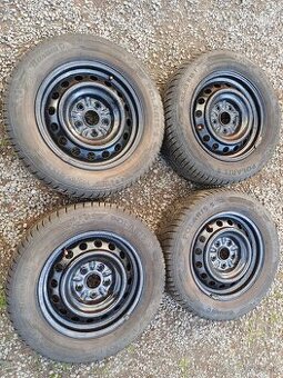 Zimné pneumatiky R15 195/65, disky 5×114,3