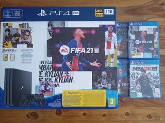 Playstation 4 Pro 1TB + Hry