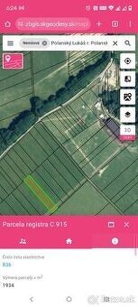 Orná pôda Trenčianska Zavada 1934m2