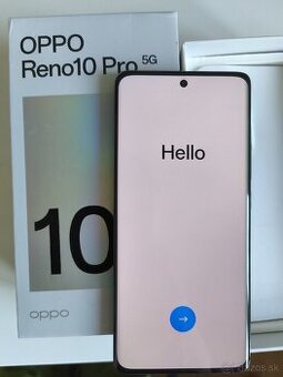 Oppo Reno 10 Pro 256 GB – zánovný, ako nový, komplet balenie