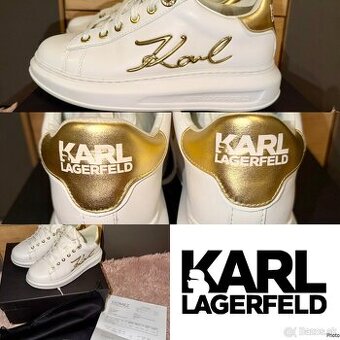 karl lagerfeld kozene original luxusne tenisky