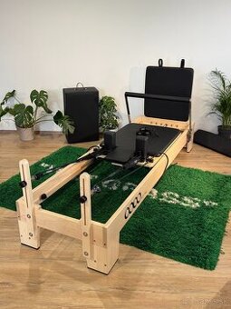 🧘‍♀️ Pilates Reformer NOVÝ, Kanadský javor, ČIERNY či BIELY