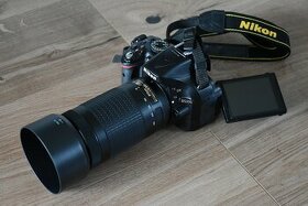 Nikon d5200 s VR objektivom 70 - 300 AF-P - 8 000 cvakov