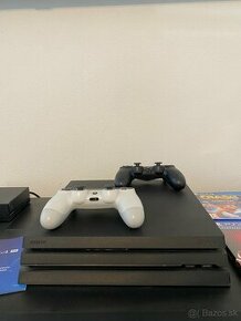 PS4 Pro , 2x joystick + 5 hier - 1