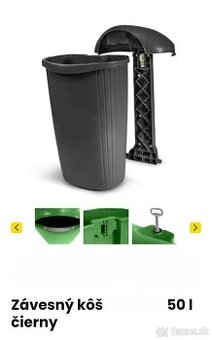 Závesný kôš na odpad 50l.